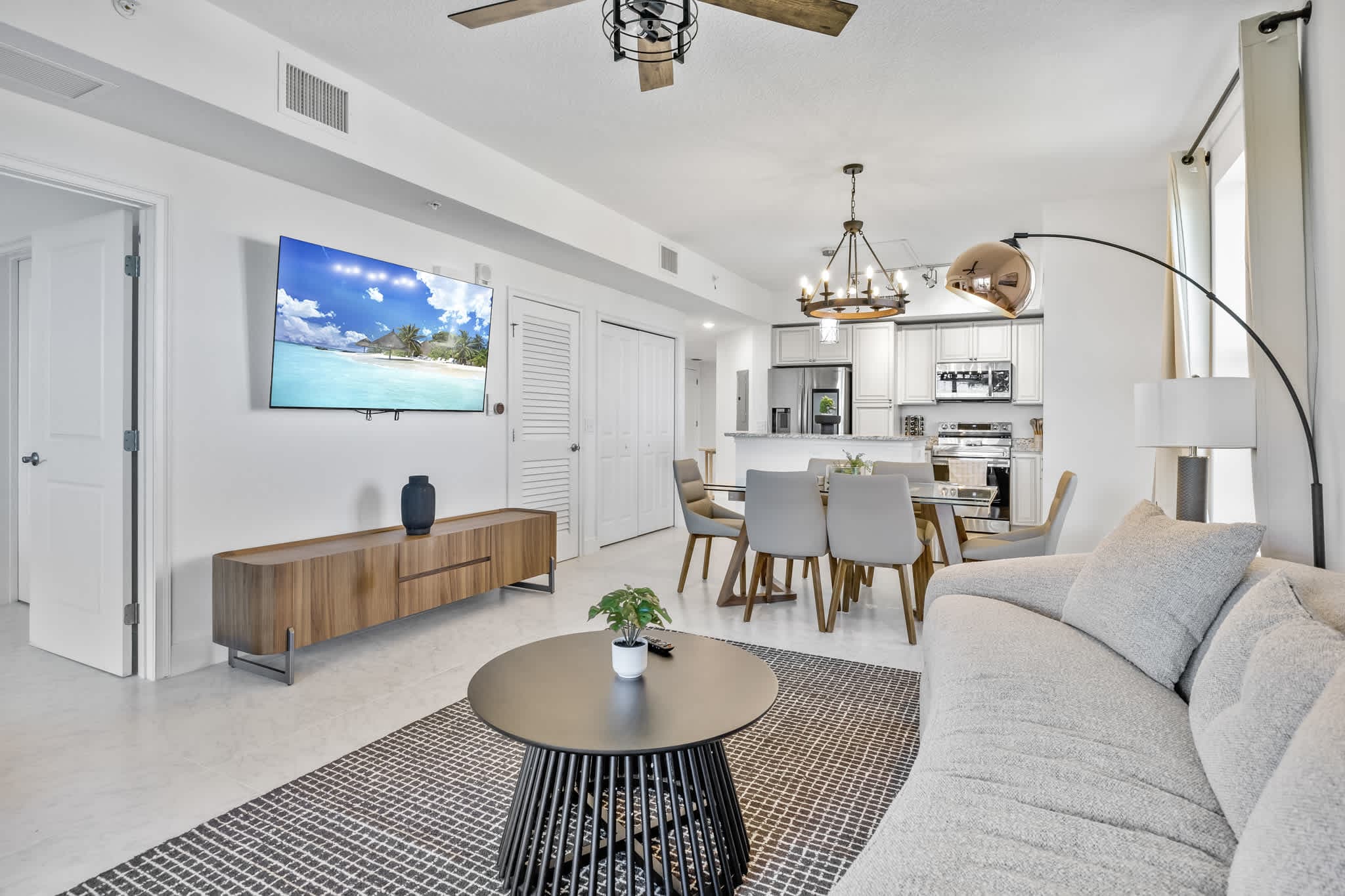 A bright Merritt Island living room