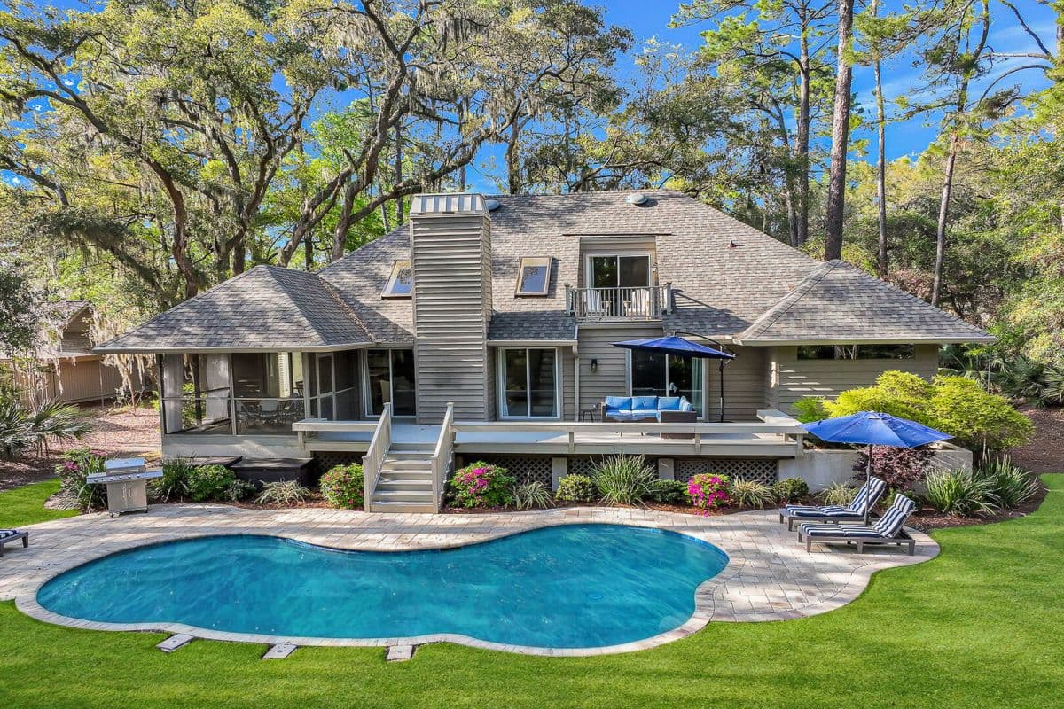 A Hilton Head home and private pool